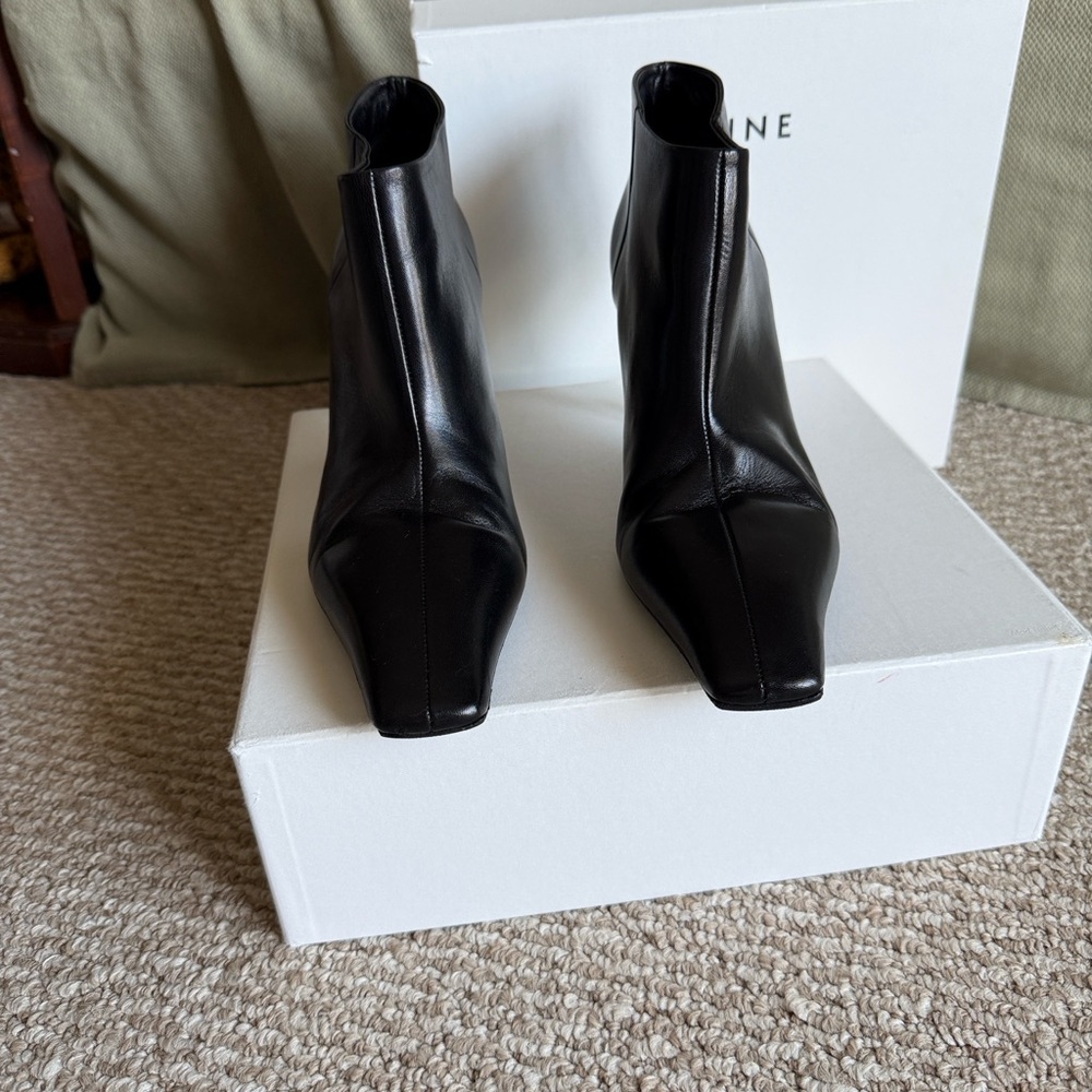 Celine Phoebe Philo Crystal Heel Boots - Picture 3 of 8